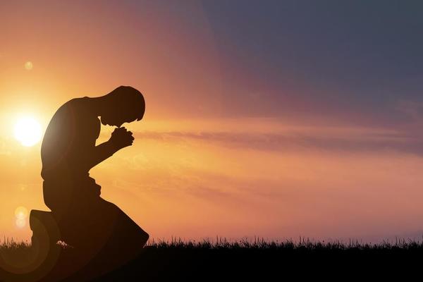 silhouette-of-christian-praying-hands-spiritual-and-religious-people-praying-to-god-christianity-concepts-photo